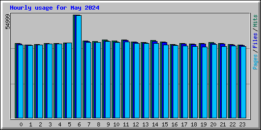 Hourly usage for May 2024